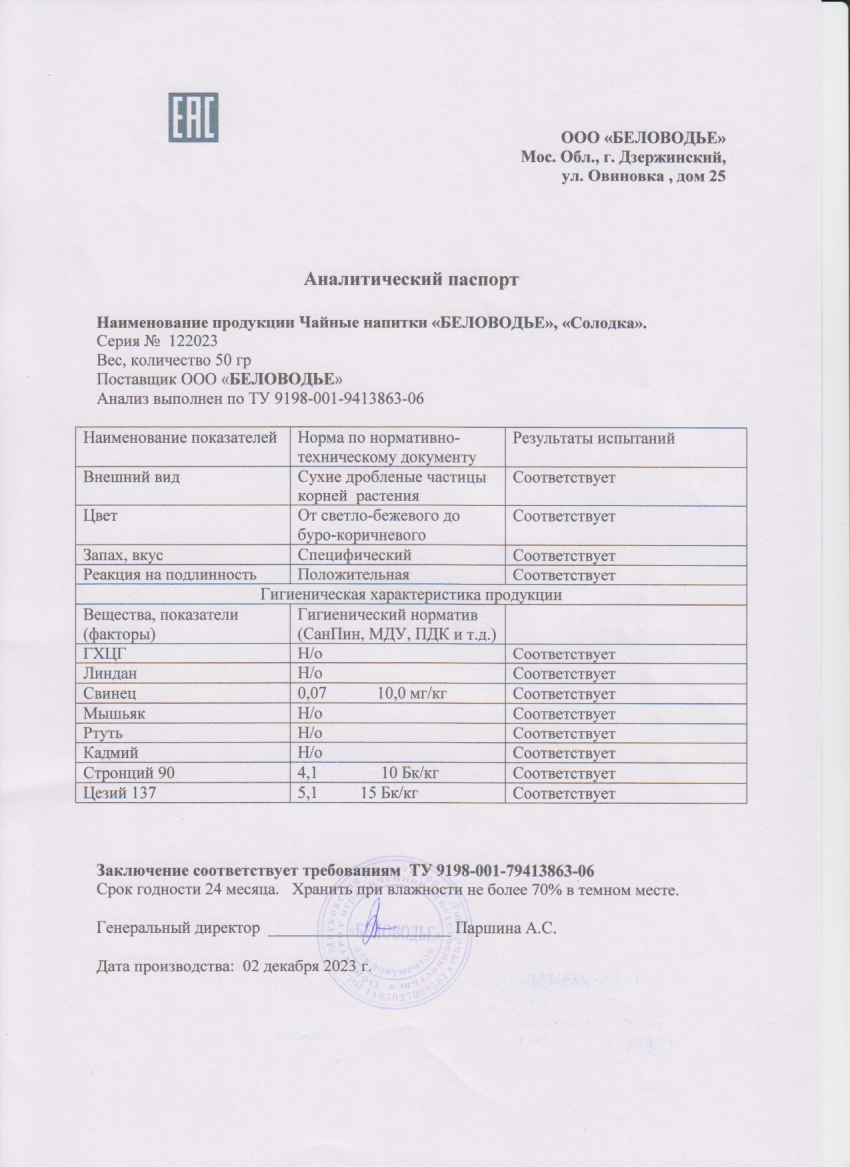 Паспорт №122023